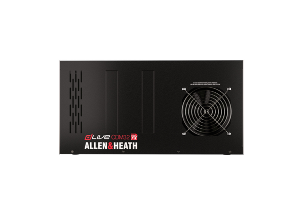 DLIVE C CLASS MIXRACK 32X16 I/O, 128 X 64 FPGA, 1 OPTION I/O, ME-1 PORT, DX EXPANDER LINK